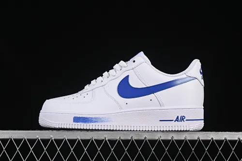 All categories Nk Air Force 1 Air Force series Nk Air Force 1 Low Air Force low-top Nike Air Force 1'07 Low Two-dimensional theme Gradient sky blue Air Force 1 low-top casual sneakers ZH0316-076